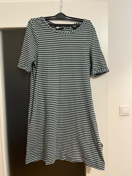 Bavlnene prúžkované šaty tchibo, tchibo,36