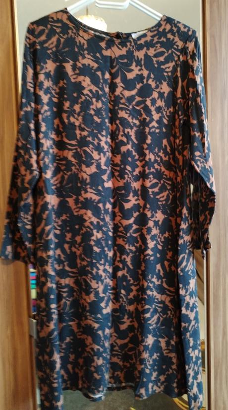 Super voľné áčkové šaty s vreckami, 