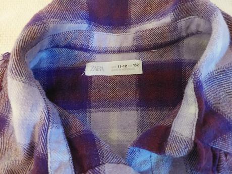 Košeľa zara karovana, zara,152