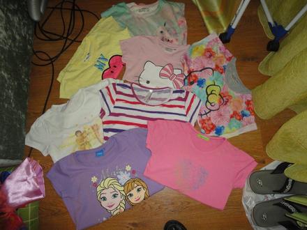 Mix tričiek veľ. 134/140 , 122–134