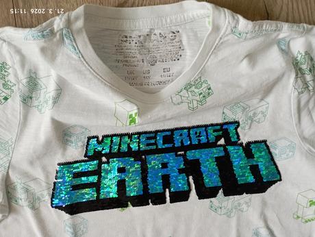 Minecraft tričká (už s poštovným), 152