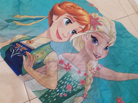 Prehoz na posteľ ľadové kráľovstvo, dĺžka (cm): 200