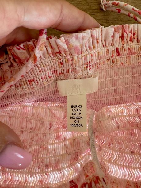 Dámske midi šaty veľkosť xs, h&m,xs