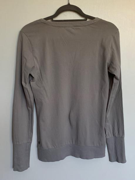 Puma šedé športové tričko s dlhým rukávom, puma,l