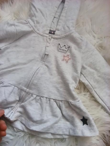 Dievčenská mikina na zips, f&f,86