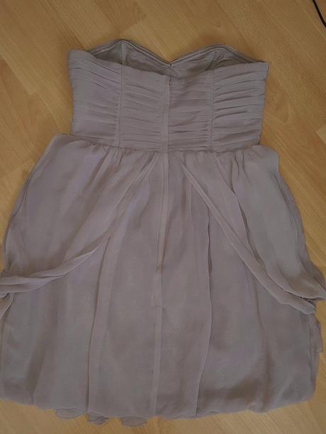 Bezove spolocenske saty, h&m,38