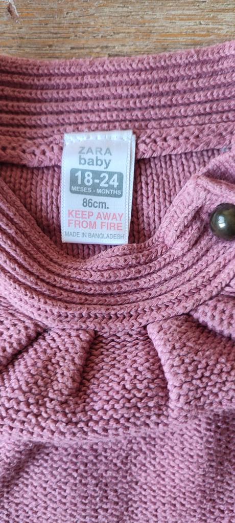 Pleteny svetrik, zara,86