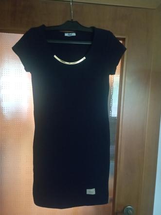 Minišaty tmavomodrá, s