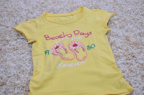 Nádherné žlté tričko, c&a,104