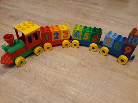 Lego duplo 10558 vlacik s cislami, 
