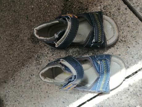 Chlapcenske sandalky, dlžka 125 mm, <17