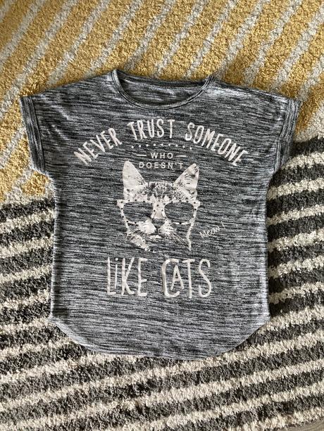 Mačičkové tričko 134/140, 134