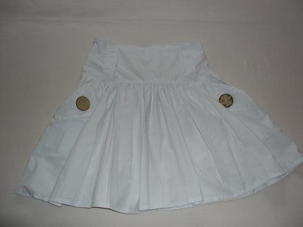 Bledomodrá suknička, s