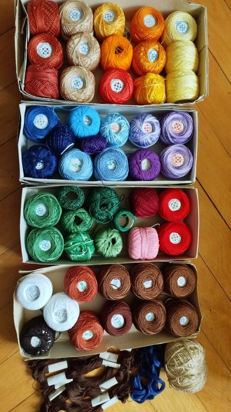 Perlovka na vyšívanie,