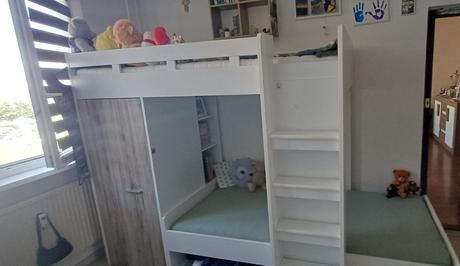 Poschodova postel-osobny odber po, šírka (cm): 90,dĺžka (cm): 200