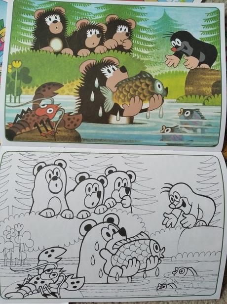 Omaľovánky - rôzne,