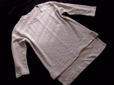 Béžovo-hnedé tričko s-m, s