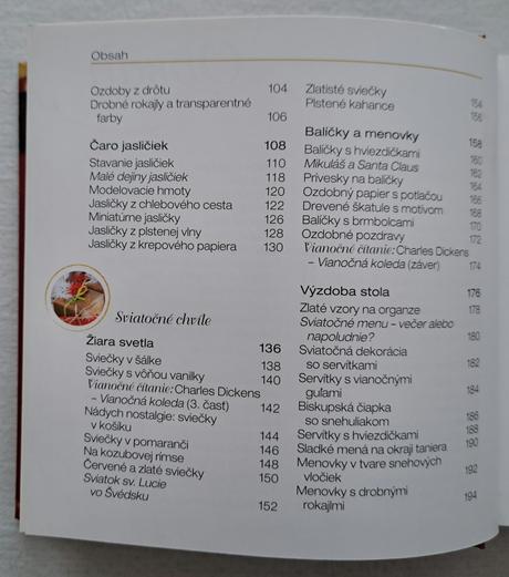 Kniha "čaro vianoc", 