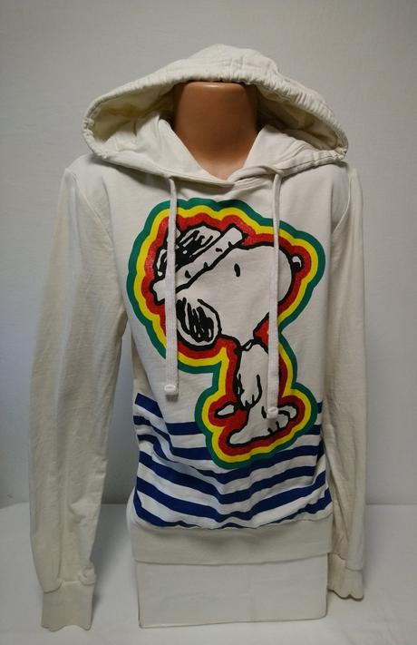 Mikina s kapucňou s motívom, peanuts, xs