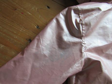 Pogumovaná metalická bundička, primark,92