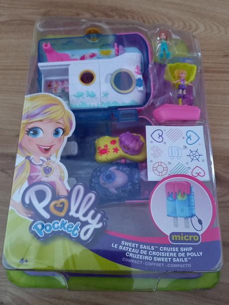 Polly pocket sladká plavba výletná loď, 