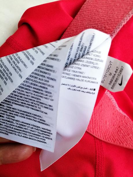 Plavky chlapcenske nike červené vel. m, nike,m