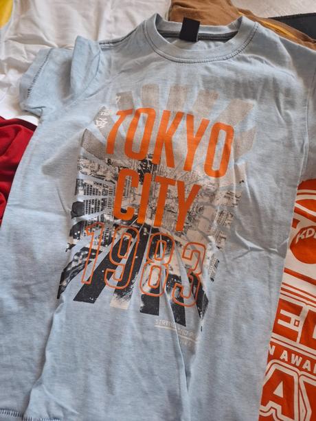 Tričká krátky rukáv veľ.146, takko,146