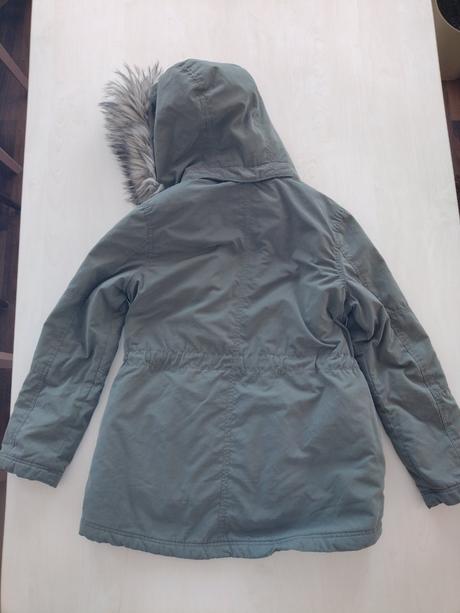 Zimná bunda, h&m,134