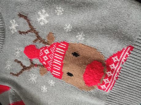 Vianočný sveter svetrík sob, miniclub,86