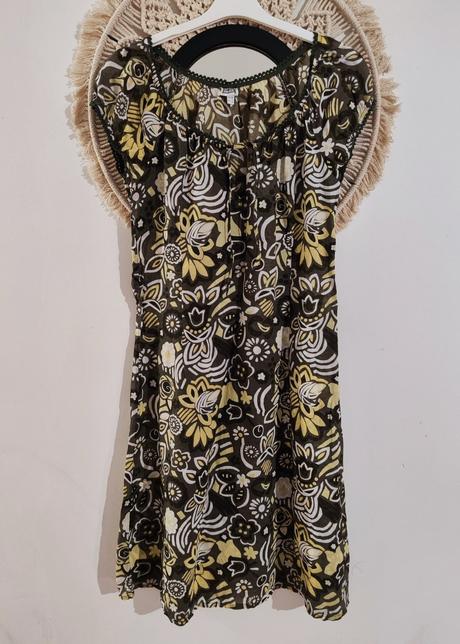 Letné olivové šaty, street one,m