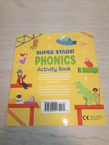 Super stars phonics activity book nsu21, 