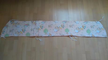 Mantinel - hniezdo do detskej postieľky , šírka (cm): 30,dĺžka (cm): 160