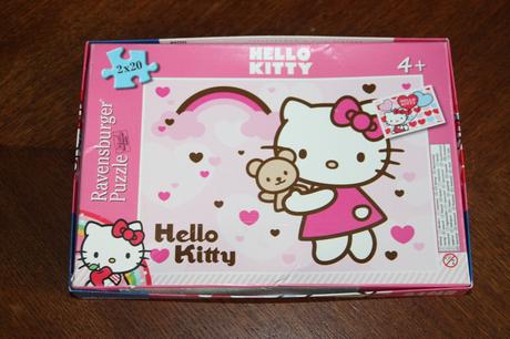 Puzzle hello kitty 2x20,