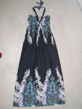 Letné maxi šaty, s