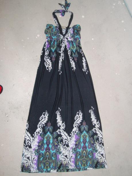 Letné maxi šaty, s