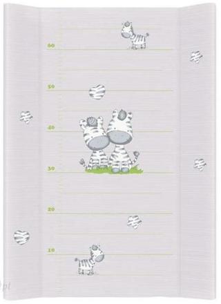 Ceba baby prebaľovacia podložka tvrdá šedá 70x50 c,