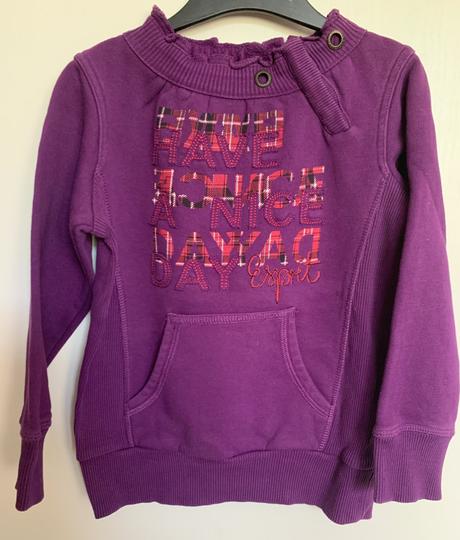 Esprit fialová mikina, esprit,104