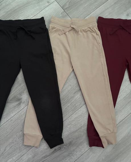 3x h&m tepláky veľ. 128, h&m,128