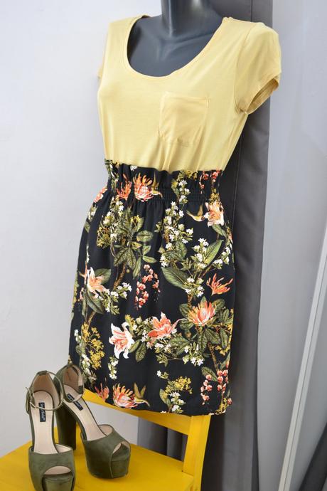 Púzdrová sukňa s vreckami 40, h&m,40