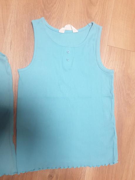 2x sesterske tricka h&m 122/128 a 134/140, h&m,122