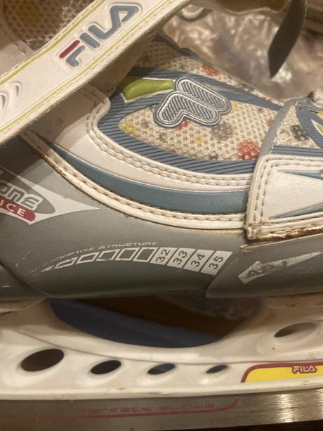 Korčule nastaviteľné 32-35, fila,32