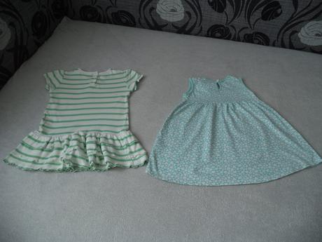 2 x letné šatičky, 92, f&f,92