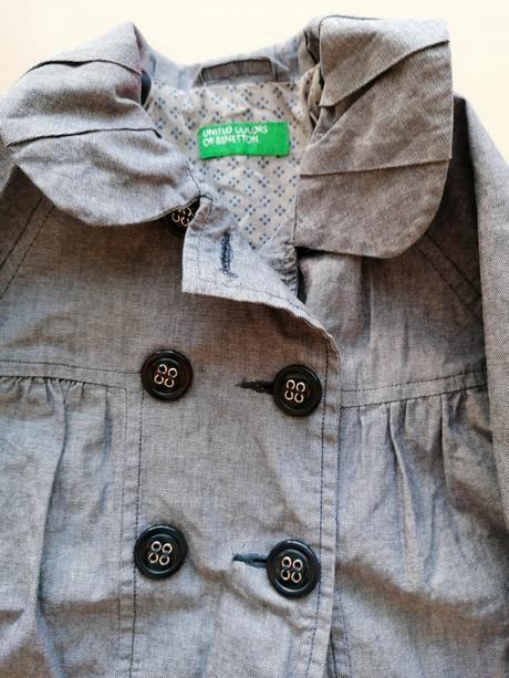 Jarný kabátik benetton, benetton,86