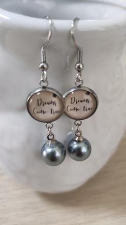 Náušnice z chirurgickej,