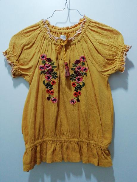 Vyšívané tričko blúzka, next,116