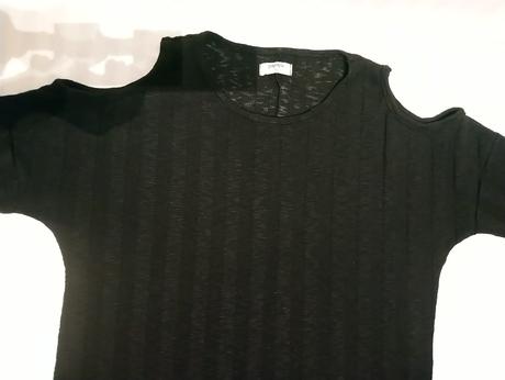 Dámsky čierny tenký pulóvrik, papaya, papaya,xl