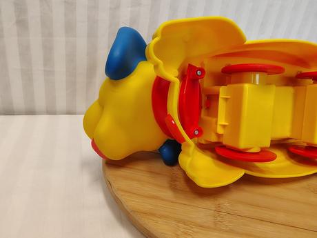 Retro 2v1 xylofón piáno psík fisher price 2002,