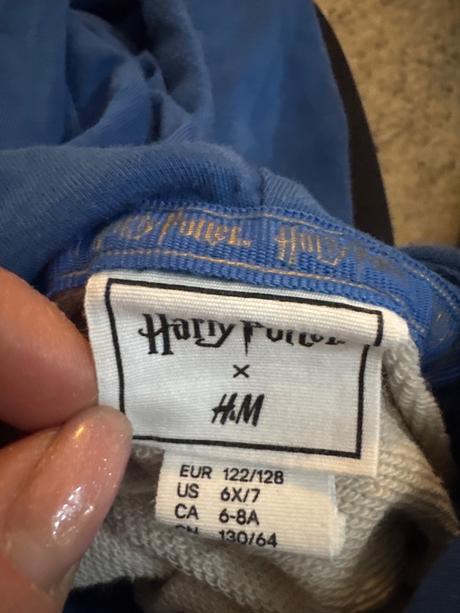 Mikina harry poter 122-128, h&m,122