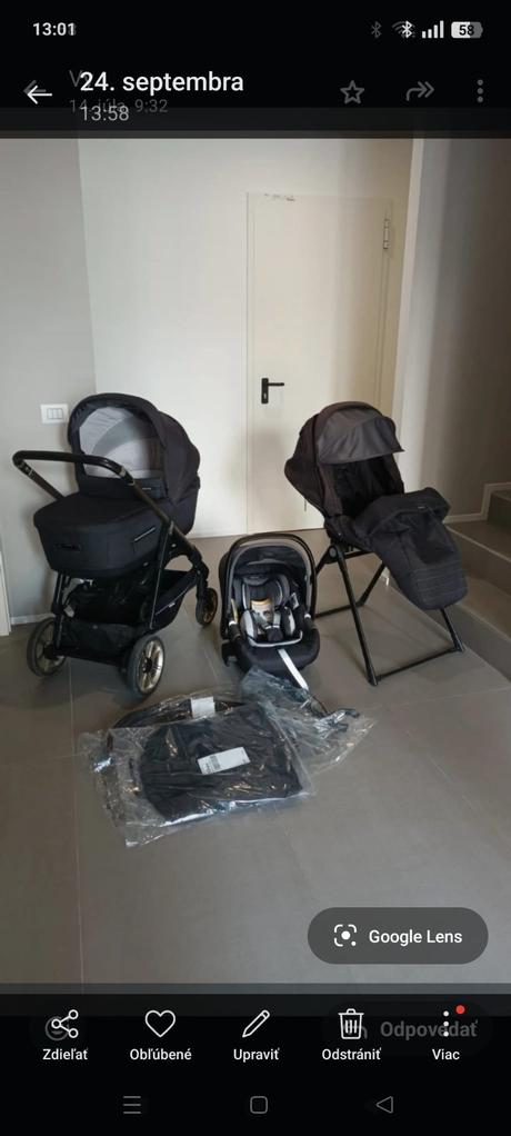 Trio inglesina, inglesina,inglesina aptica