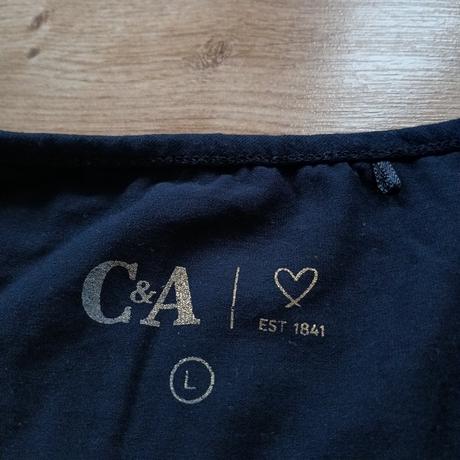 Elegantný top/blúzka s 3/4 rukávom, c&a,xl